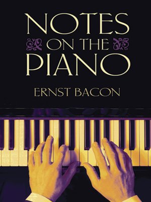 cover image of Notes on the Piano
